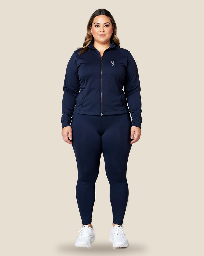Saint Love Atleet Set SLA-210 (jack + legging) in navy, voorkant
