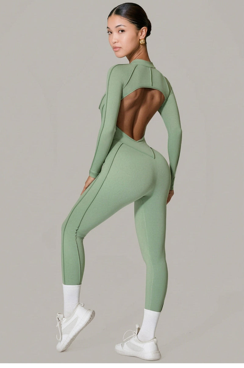 Saint Love Atleet Jumpsuit Groen