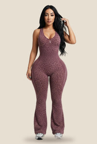 Saint Love Atleet Jumpsuit luipaard — afbeelding 1