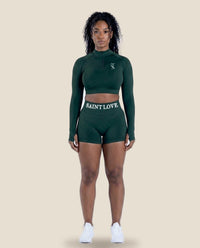 Saint Love Atleet Naadloze set longsleeve + short — afbeelding 3