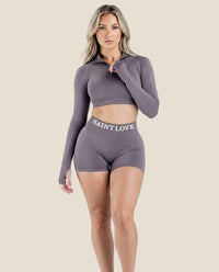 Saint Love Atleet Naadloze set longsleeve + short — afbeelding 8