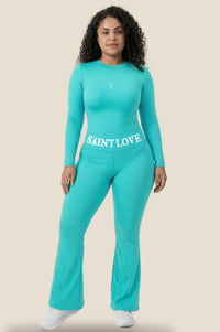 Saint Love Atleet Set longsleeve + flarebroek — afbeelding 3