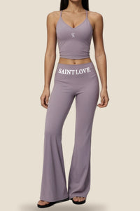Saint Love Atleet Set top + flarebroek — afbeelding 3