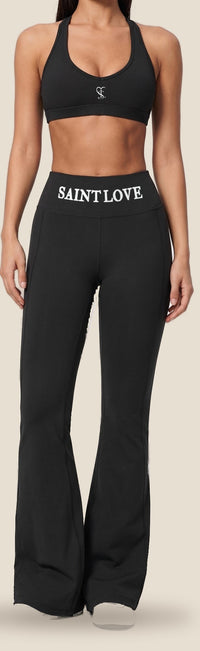 Saint Love Atleet Set sportbh + flarebroek — afbeelding 3