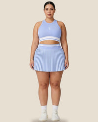 Saint Love Atleet Tennisset top + plooirok — afbeelding 1