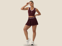 Saint Love Atleet Tennisset polotop + plooirok — afbeelding 2